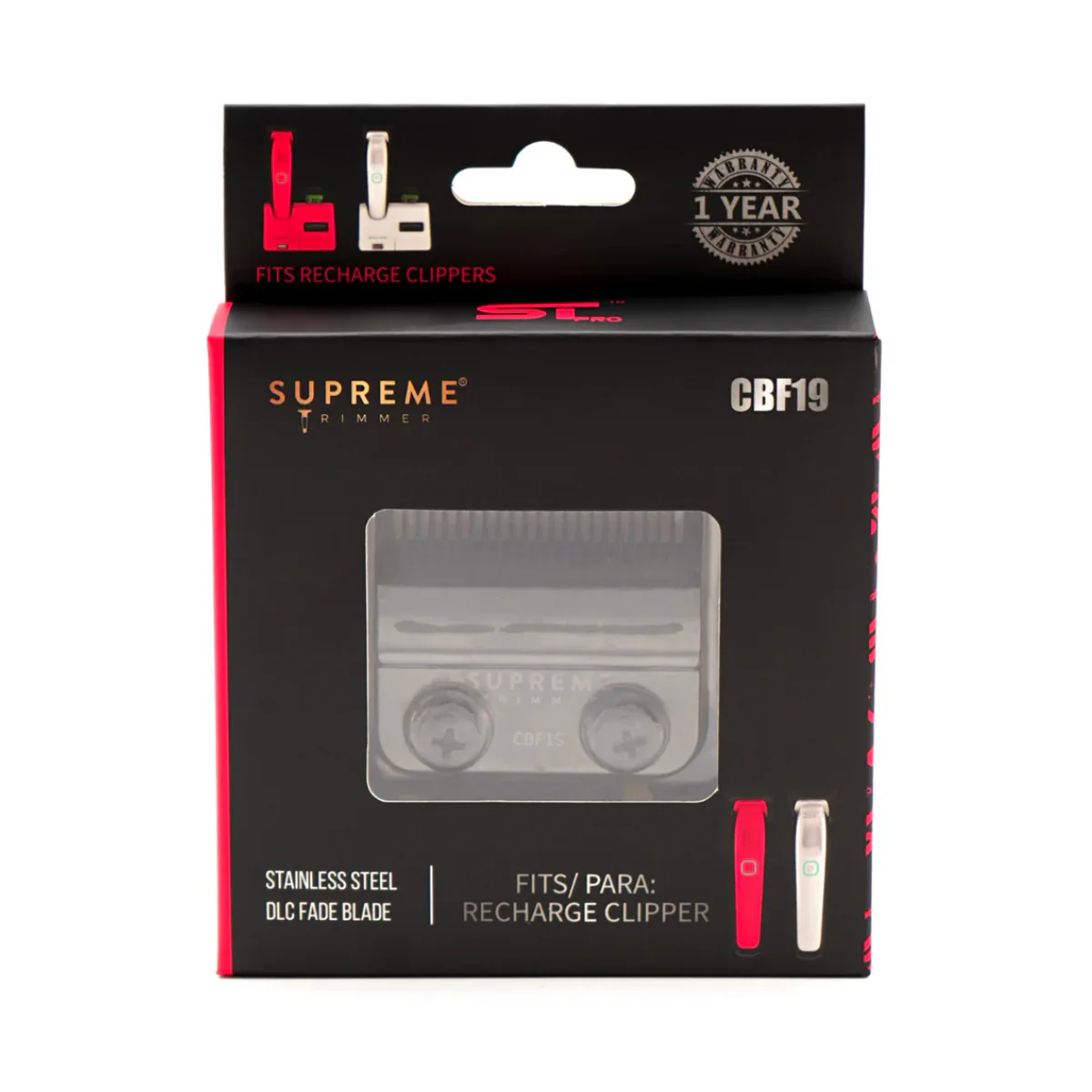 Supreme ST Fade Blade Replacement for Recharge Clipper - Image 6