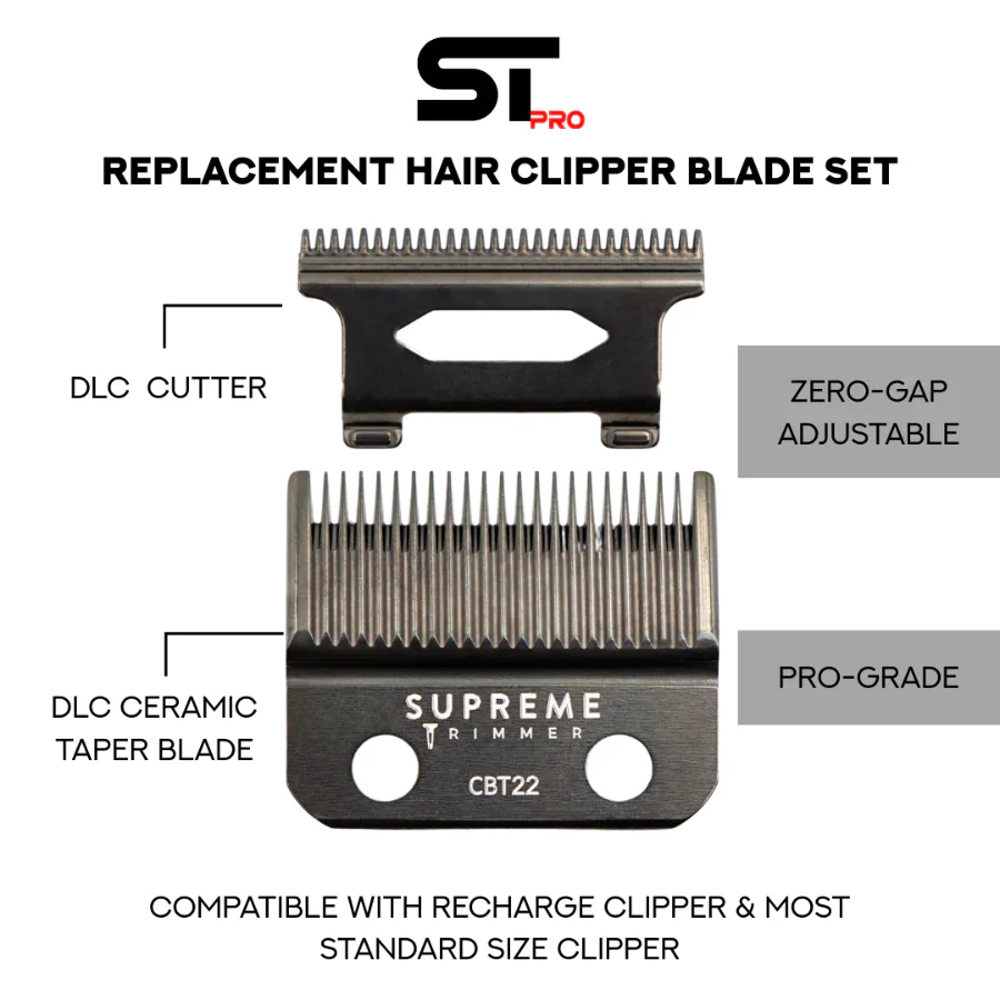 Supreme ST Taper Blade for Recharge Clipper - Image 3
