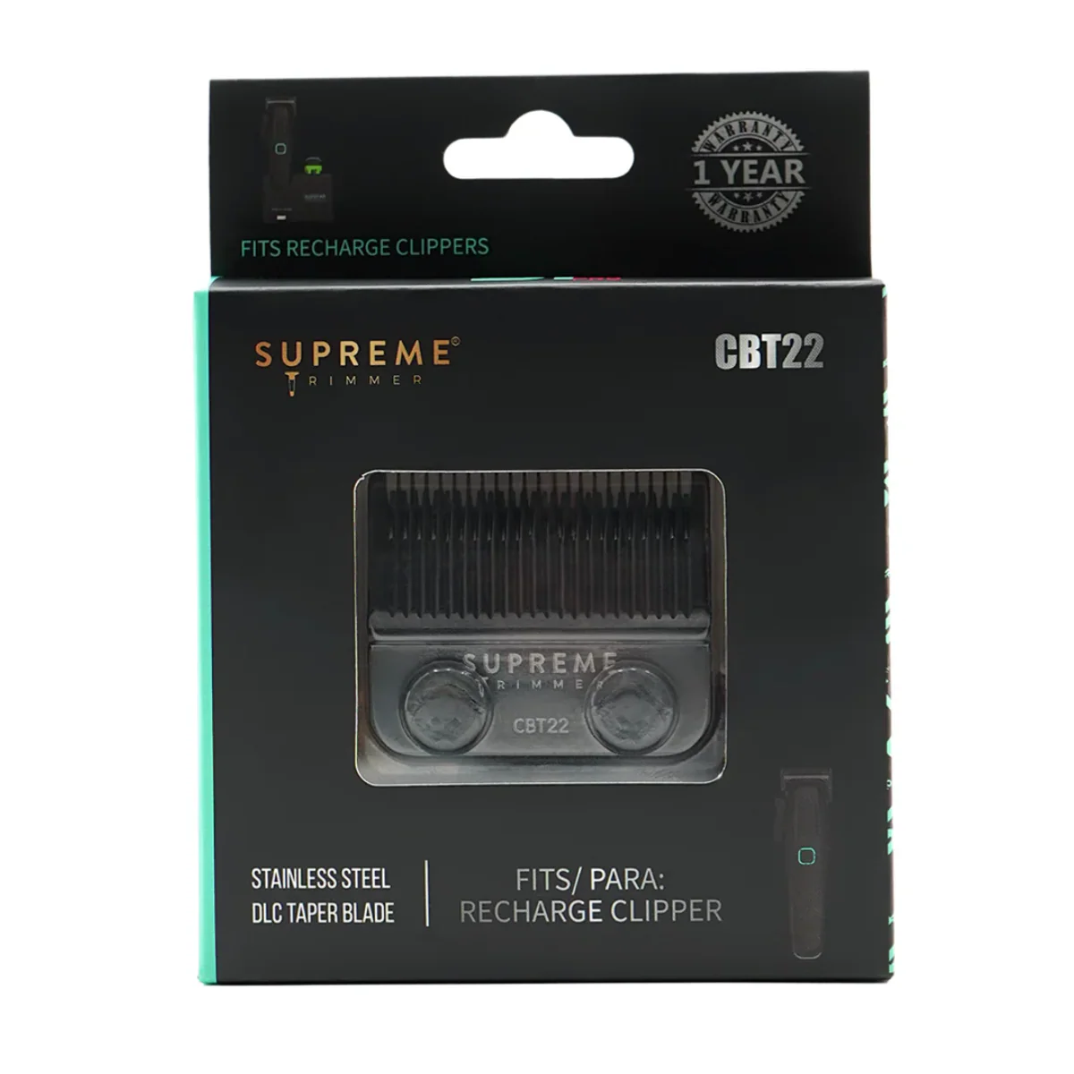 Supreme ST Taper Blade Replacement for Recharge Clipper - Image 7