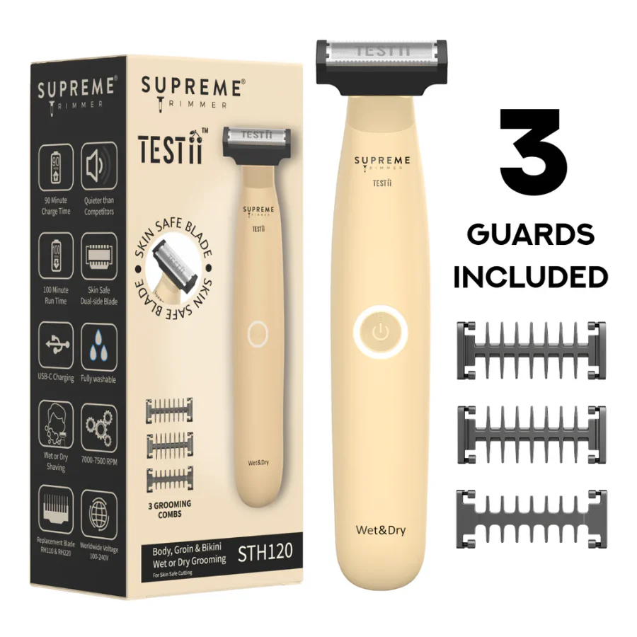 Supreme ST TESTii Body, Groin & Bikini Trimmer