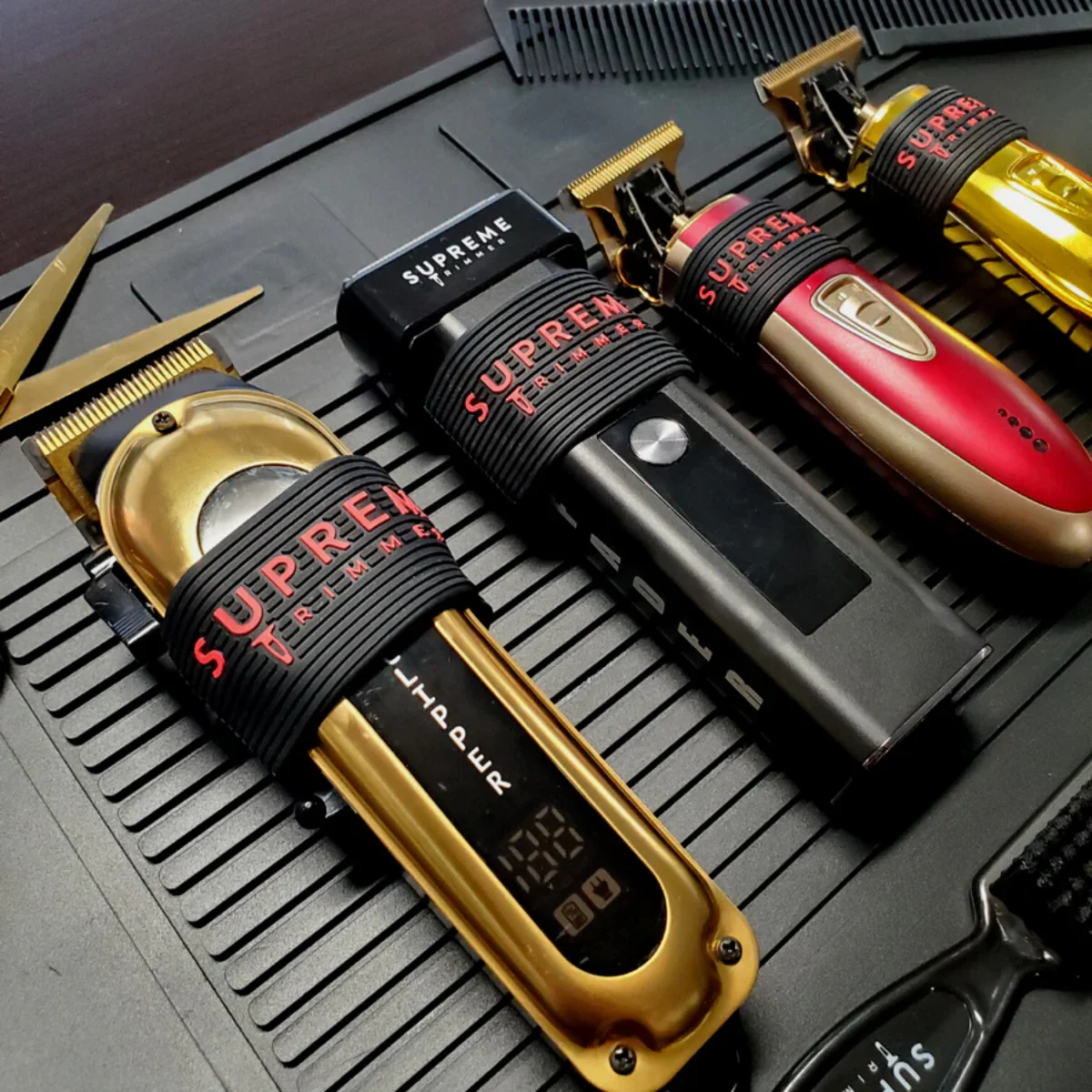 Supreme ST Clipper, Trimmer, & Shaver Grippers - Black - Image 2