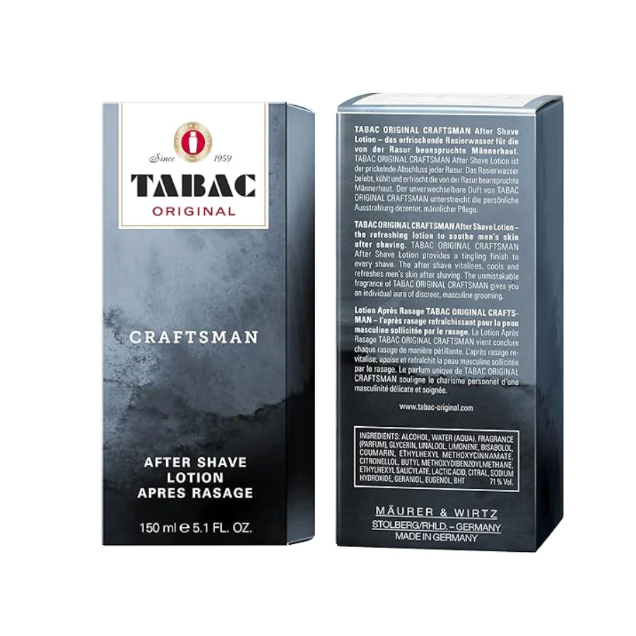 Tabac Craftsman After Shave Lotion 150ml - Image 2