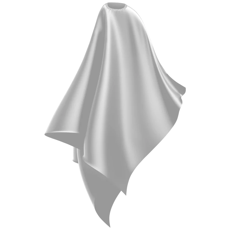 Wahl Polyester Cape White
