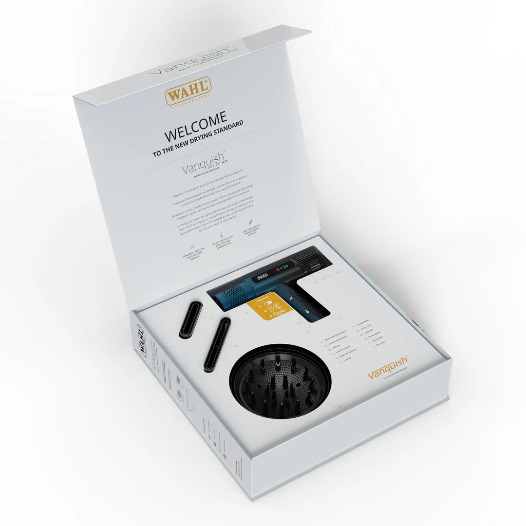 Wahl Vanquish Hair Dryer - Midnight Blue - Image 9