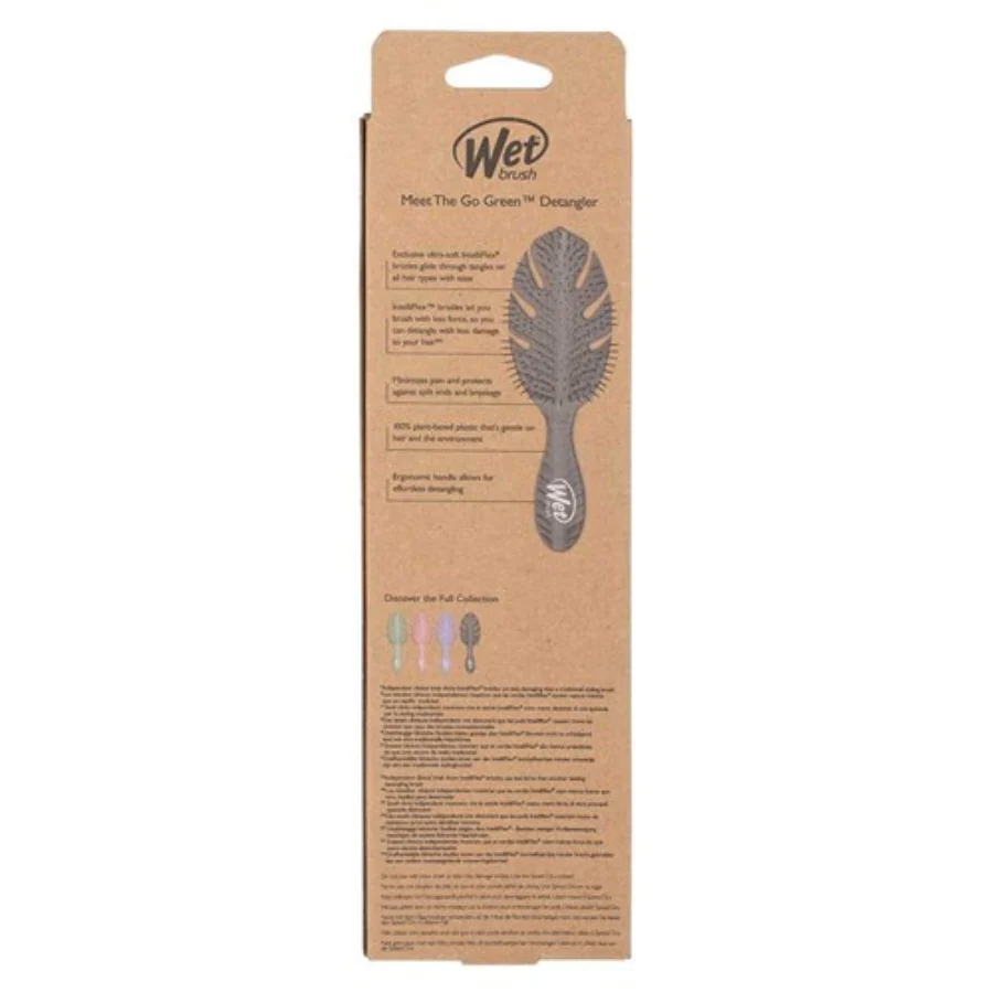 WetBrush Go Green Detangler - Grey Leaf - Image 4