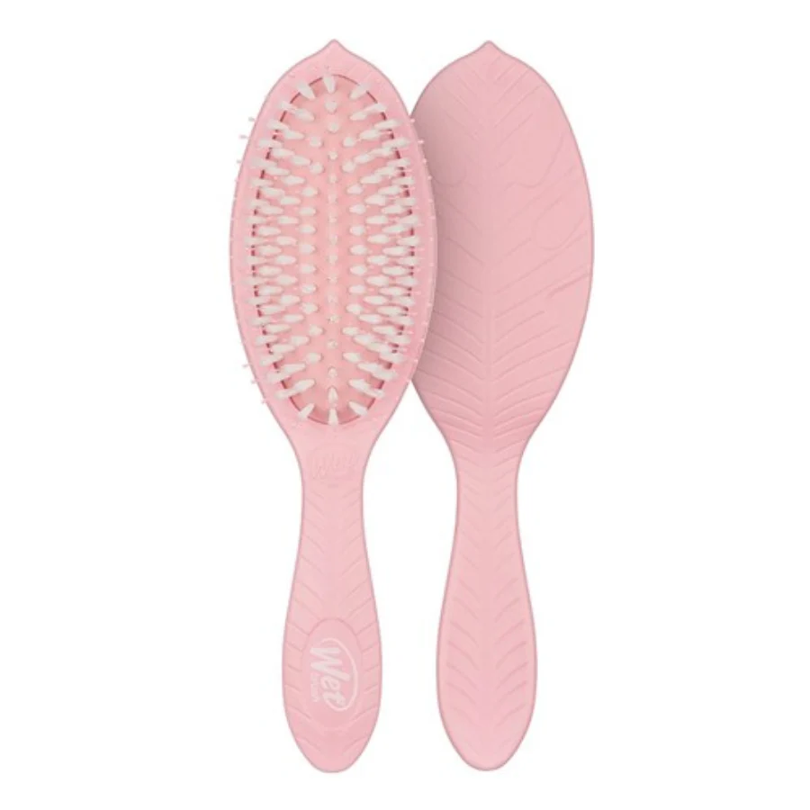 WetBrush Go Green Shine Hair Brush - Pink - Image 2